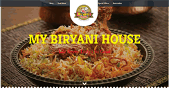 Desktop Screenshot of mybiryanihouse.com